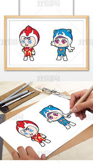 2019Q版科技IP乐园企业形象衍生品设计图片下载指南